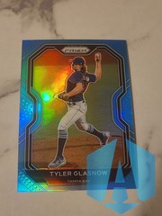 2021 Panini Prizm Tier II Carolina Blue Prizm Tyler Glasnow #134